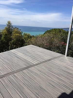 Incredible Island Mist Trex® Decking Installed In Dromana, VIC