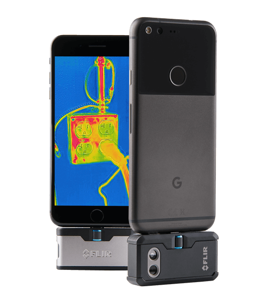 FLIR ONE® PRO Thermal Imaging Camera Attachment for iOS and Android by
